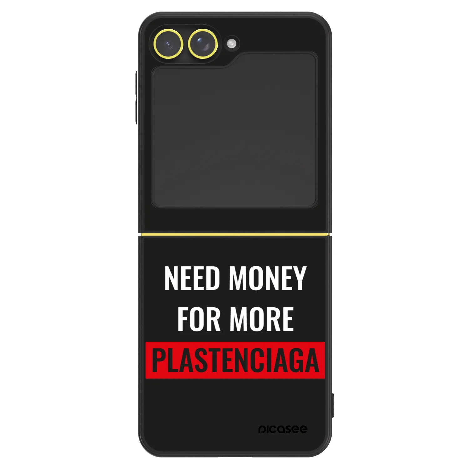 Picasee ULTIMATE CASE pro Samsung Galaxy Z Flip6 5G - More PLASTENCIAGA