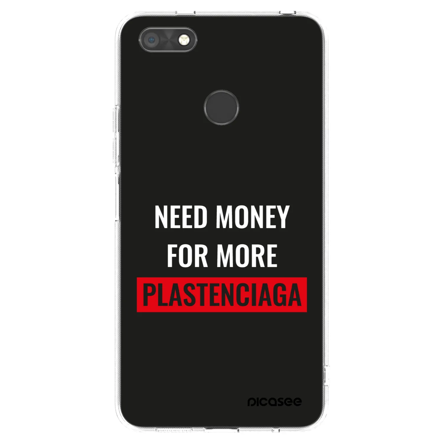 Picasee silikónový prehľadný obal pre Huawei P9 Lite Mini - More PLASTENCIAGA