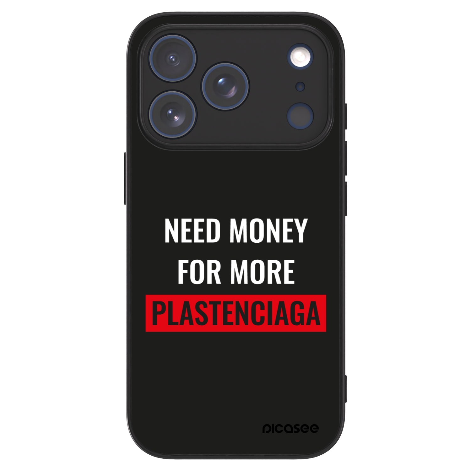 Picasee ULTIMATE CASE pro Apple iPhone 17 Pro - More PLASTENCIAGA