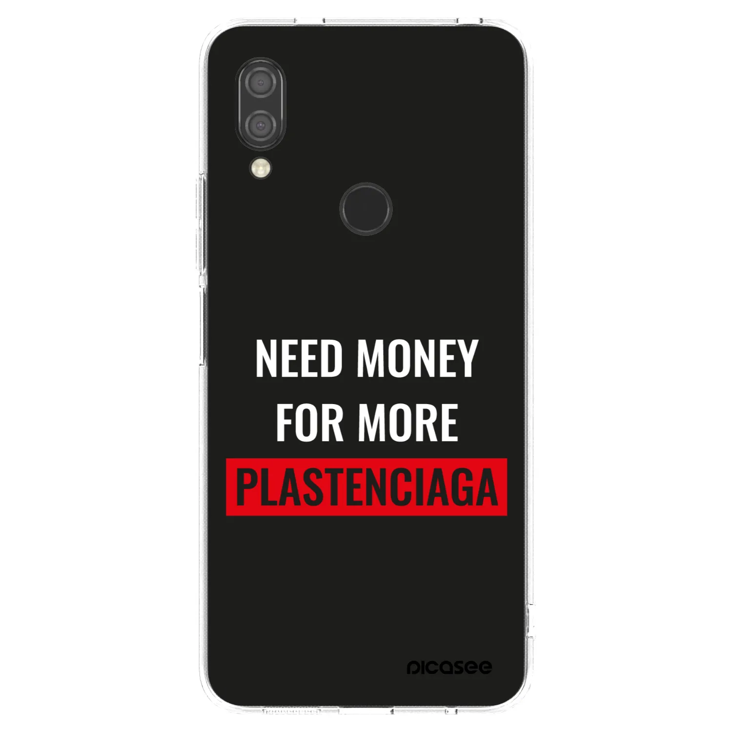 Picasee silikónový prehľadný obal pre Xiaomi Redmi 7 - More PLASTENCIAGA