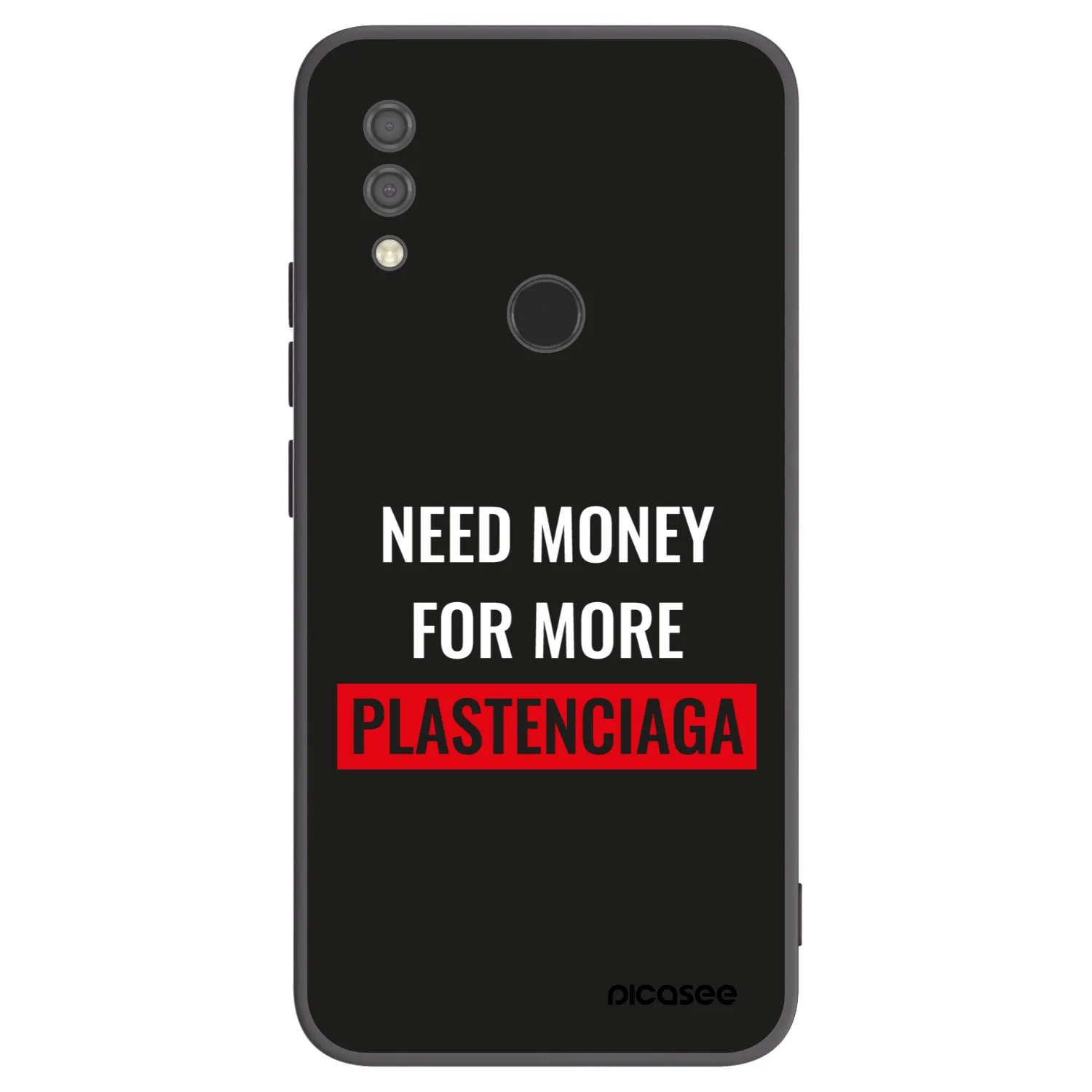 Picasee silikónový čierny obal pre Xiaomi Redmi 7 - More PLASTENCIAGA