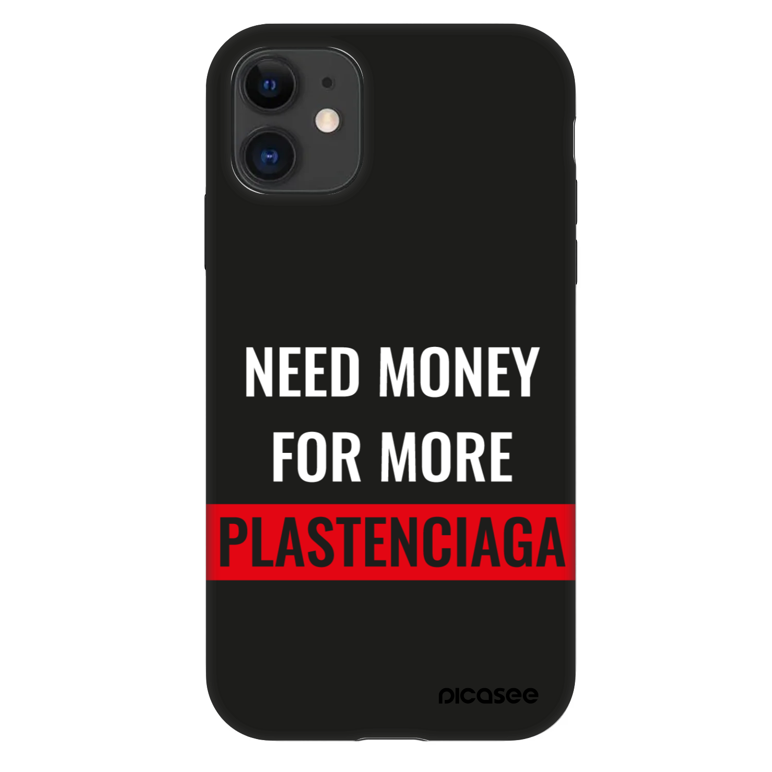 Picasee Fashion Case pre Apple iPhone 11 - More PLASTENCIAGA