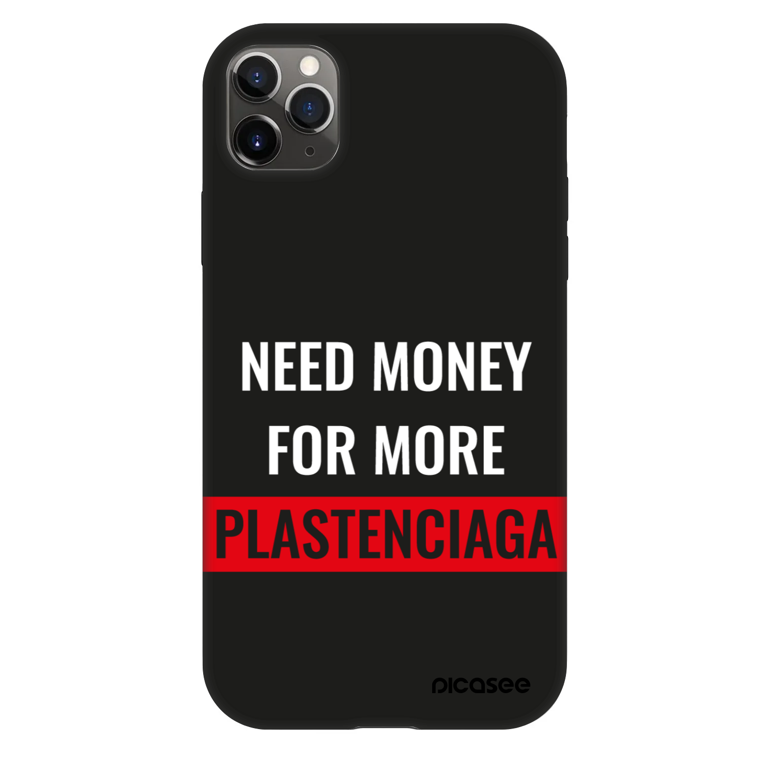 Picasee Fashion Case pre Apple iPhone 11 Pro Max - More PLASTENCIAGA