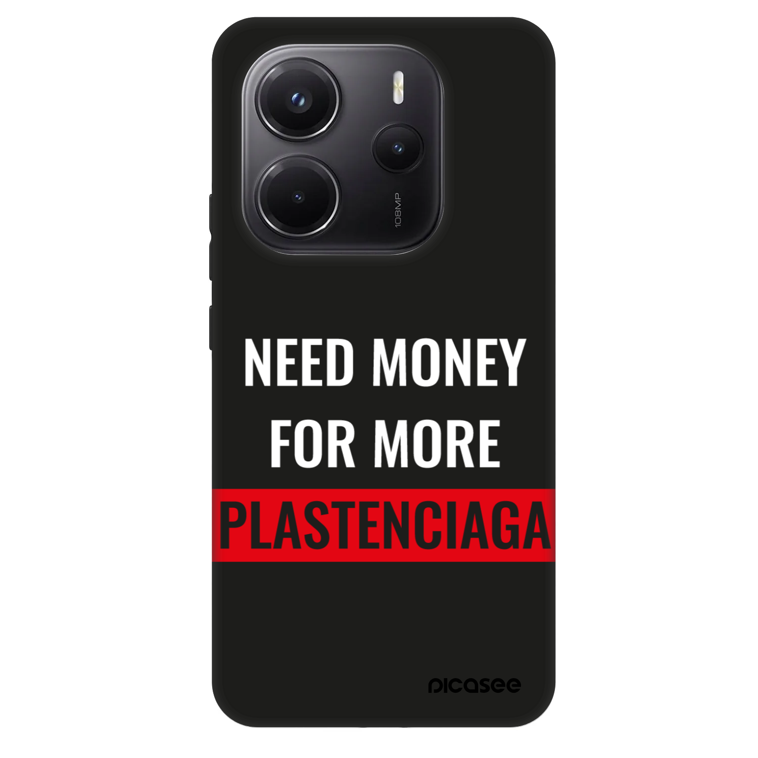 Fashion Case pre Xiaomi Redmi Note 14 5G - More PLASTENCIAGA