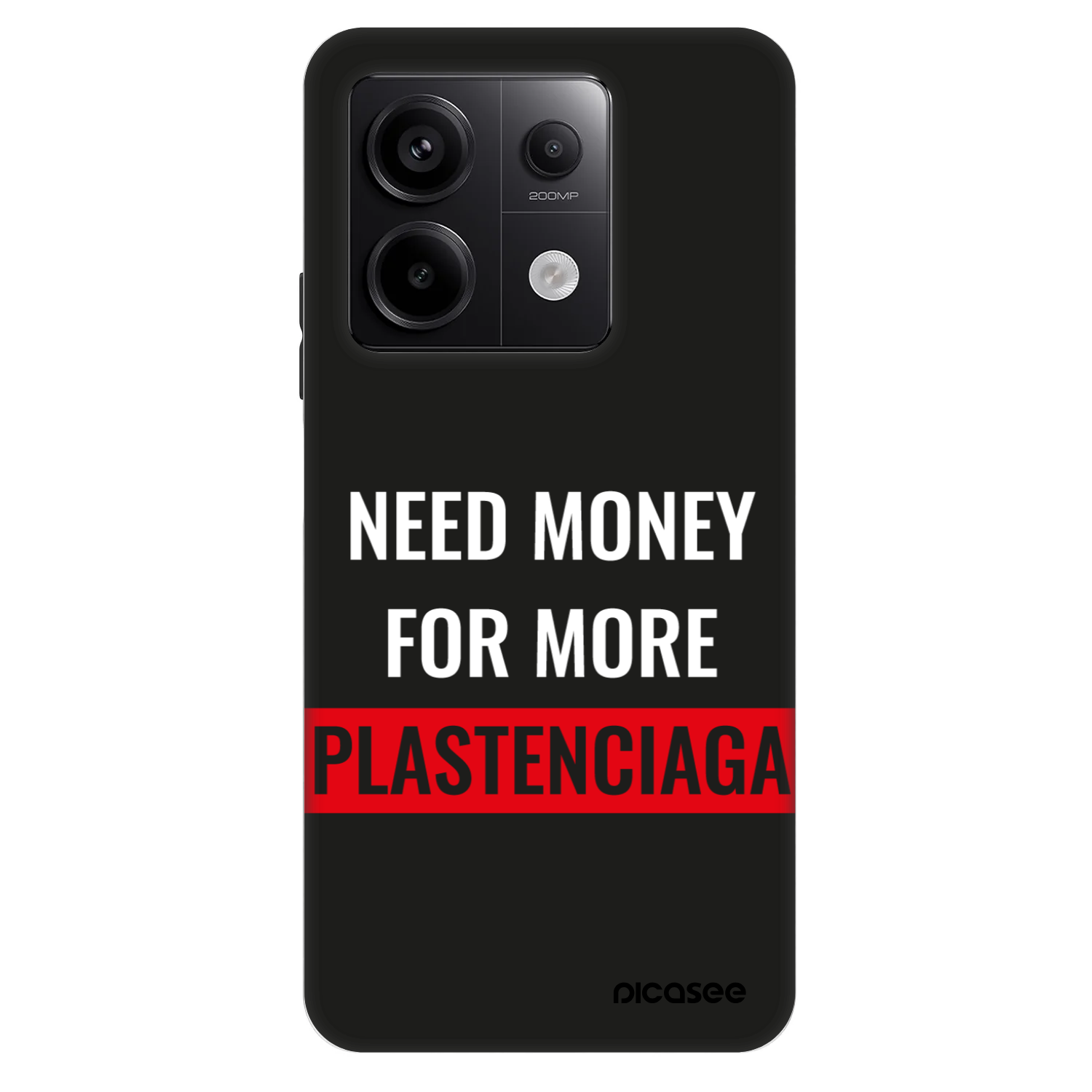 Picasee Fashion Case pre Xiaomi Redmi Note 13 Pro 5G - More PLASTENCIAGA