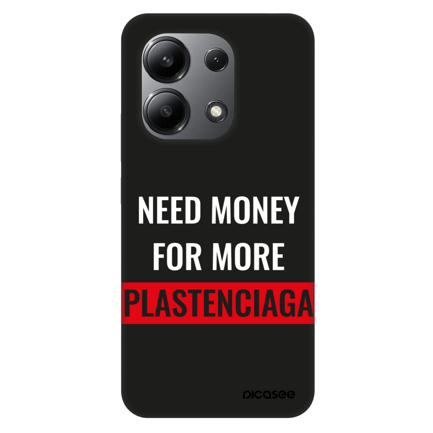 Picasee Fashion Case pre Xiaomi Redmi Note 13 4G - More PLASTENCIAGA