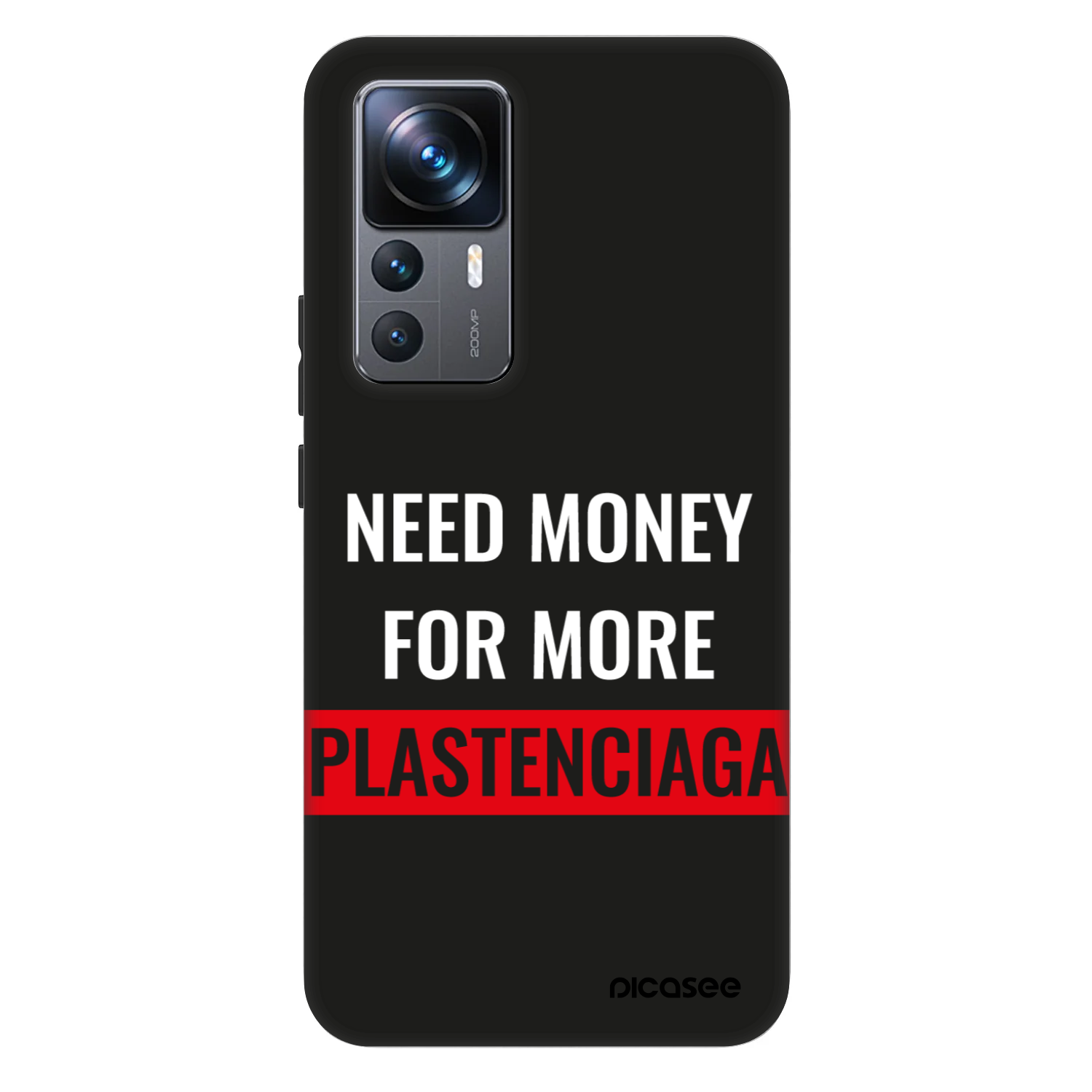 Picasee Fashion Case pre Xiaomi 12T Pro - More PLASTENCIAGA