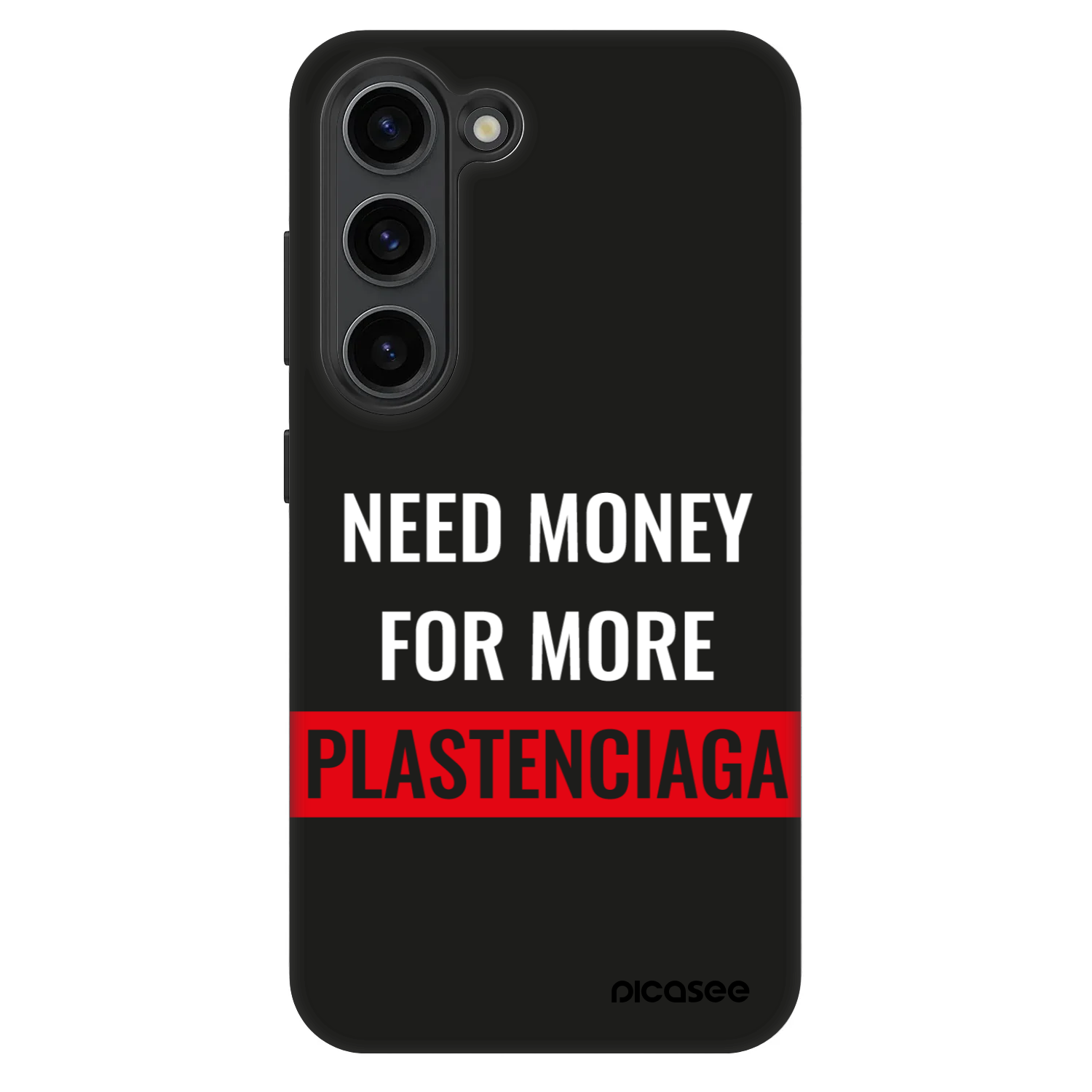 Picasee Fashion Case pre Samsung Galaxy S23+ 5G - More PLASTENCIAGA