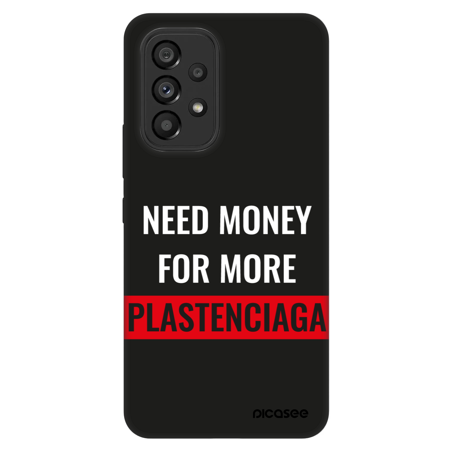 Picasee Fashion Case pre Samsung Galaxy A53 5G A536 - More PLASTENCIAGA