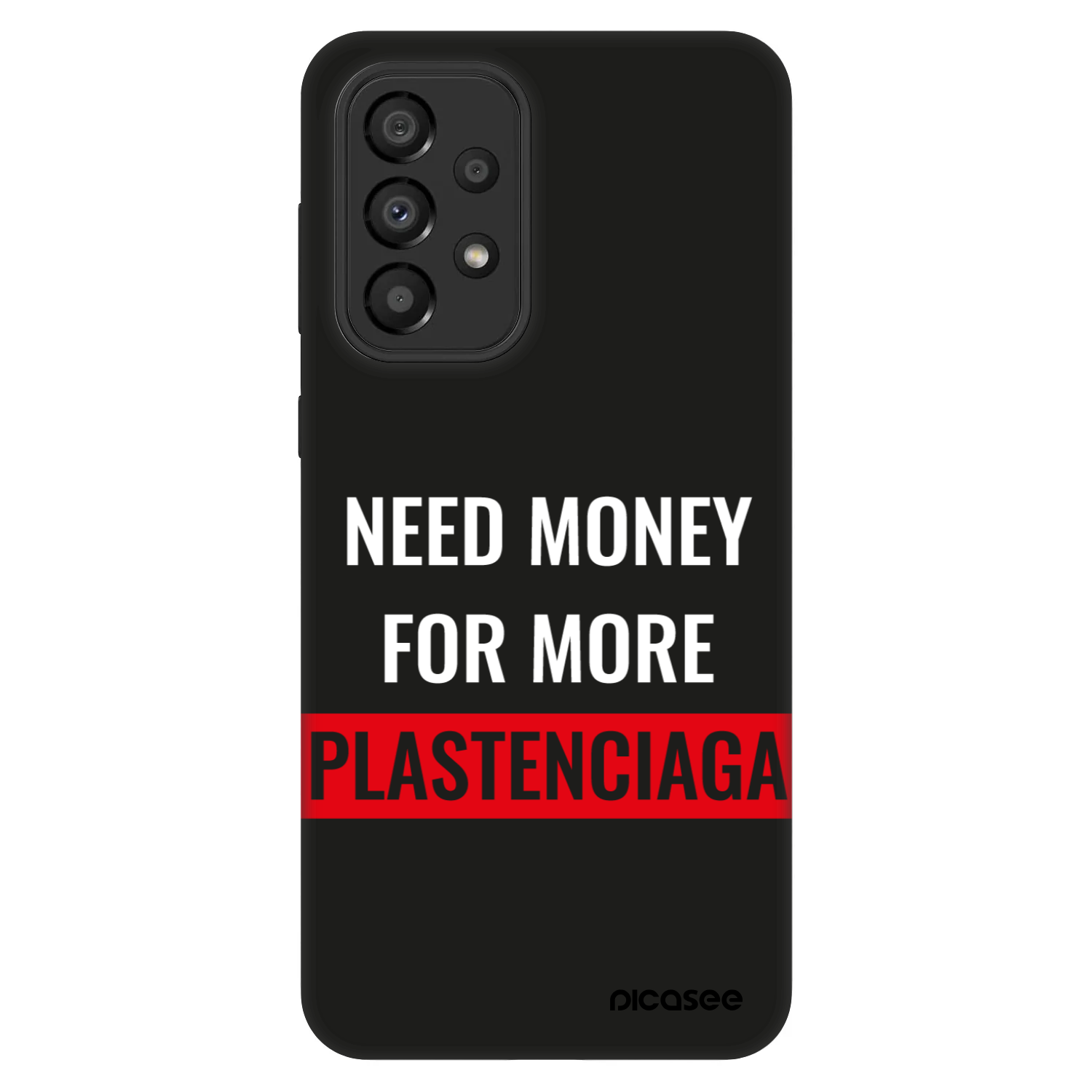 Picasee Fashion Case pre Samsung Galaxy A33 5G A336 - More PLASTENCIAGA