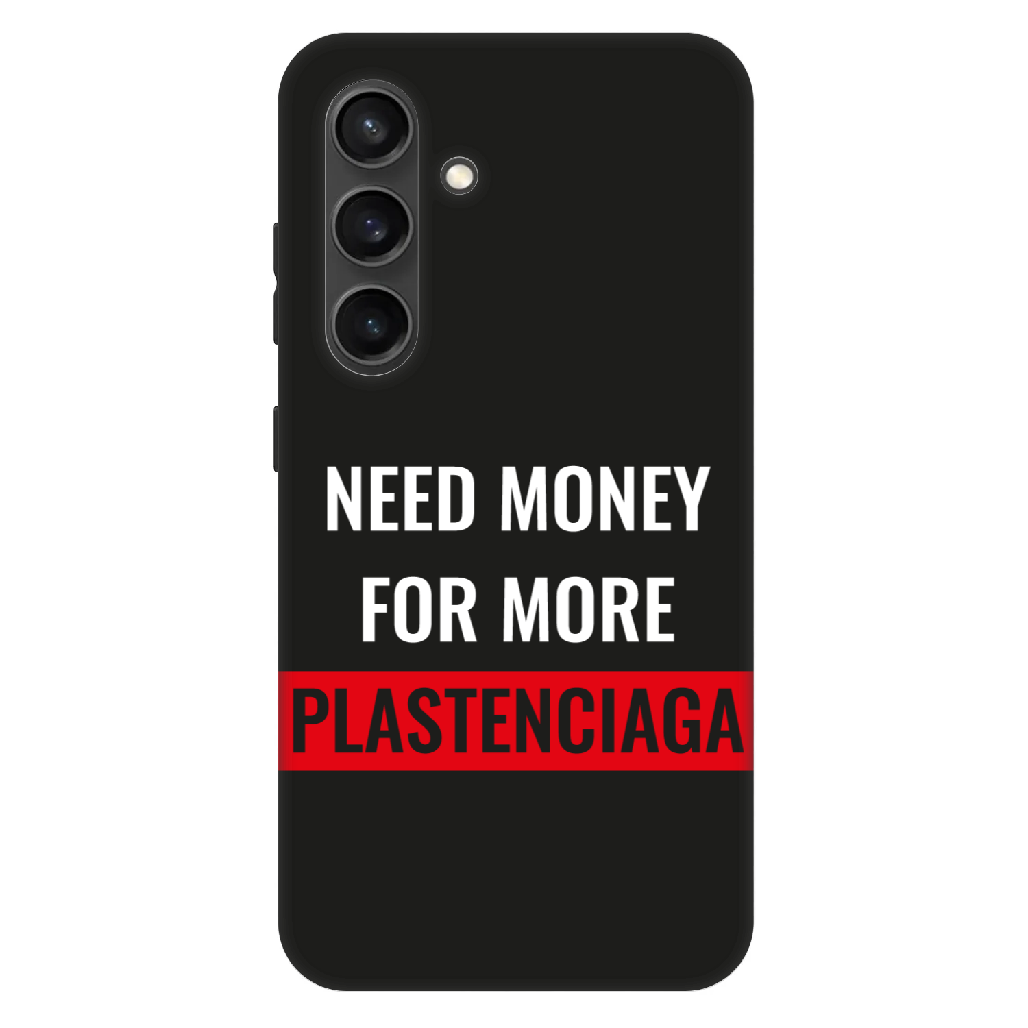 Picasee Fashion Case PowerShare pro Samsung Galaxy S24 S921B 5G - More PLASTENCIAGA