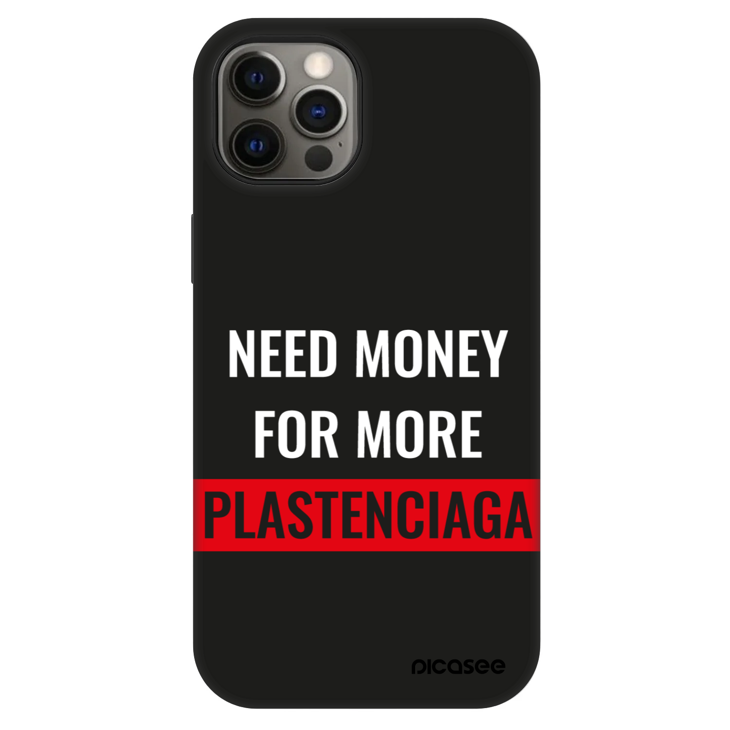 Picasee Fashion Case MagSafe pre Apple iPhone 12 Pro - More PLASTENCIAGA