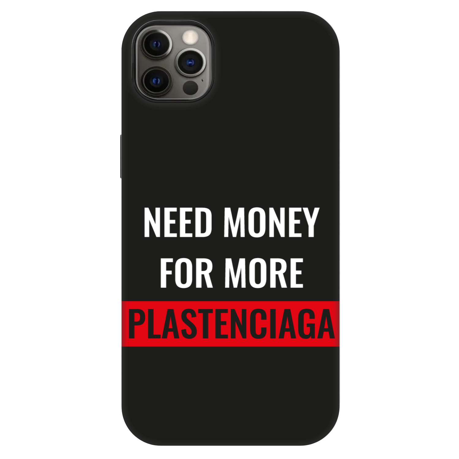 Picasee Fashion Case MagSafe pre Apple iPhone 12 Pro Max - More PLASTENCIAGA