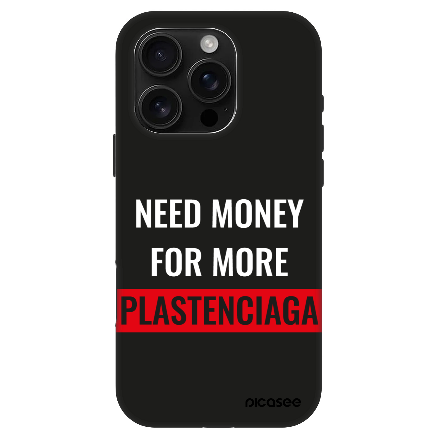 Picasee Fashion Case MagSafe pre Apple iPhone 16 Pro - More PLASTENCIAGA