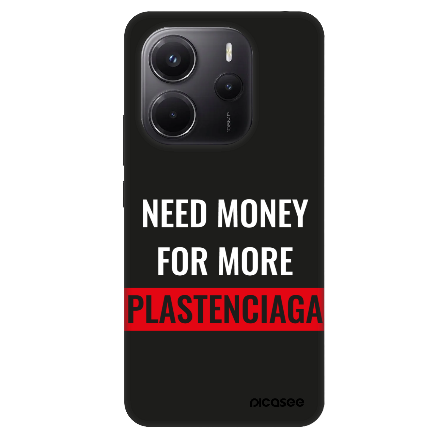 Fashion Case pre Xiaomi Redmi Note 14 4G - More PLASTENCIAGA