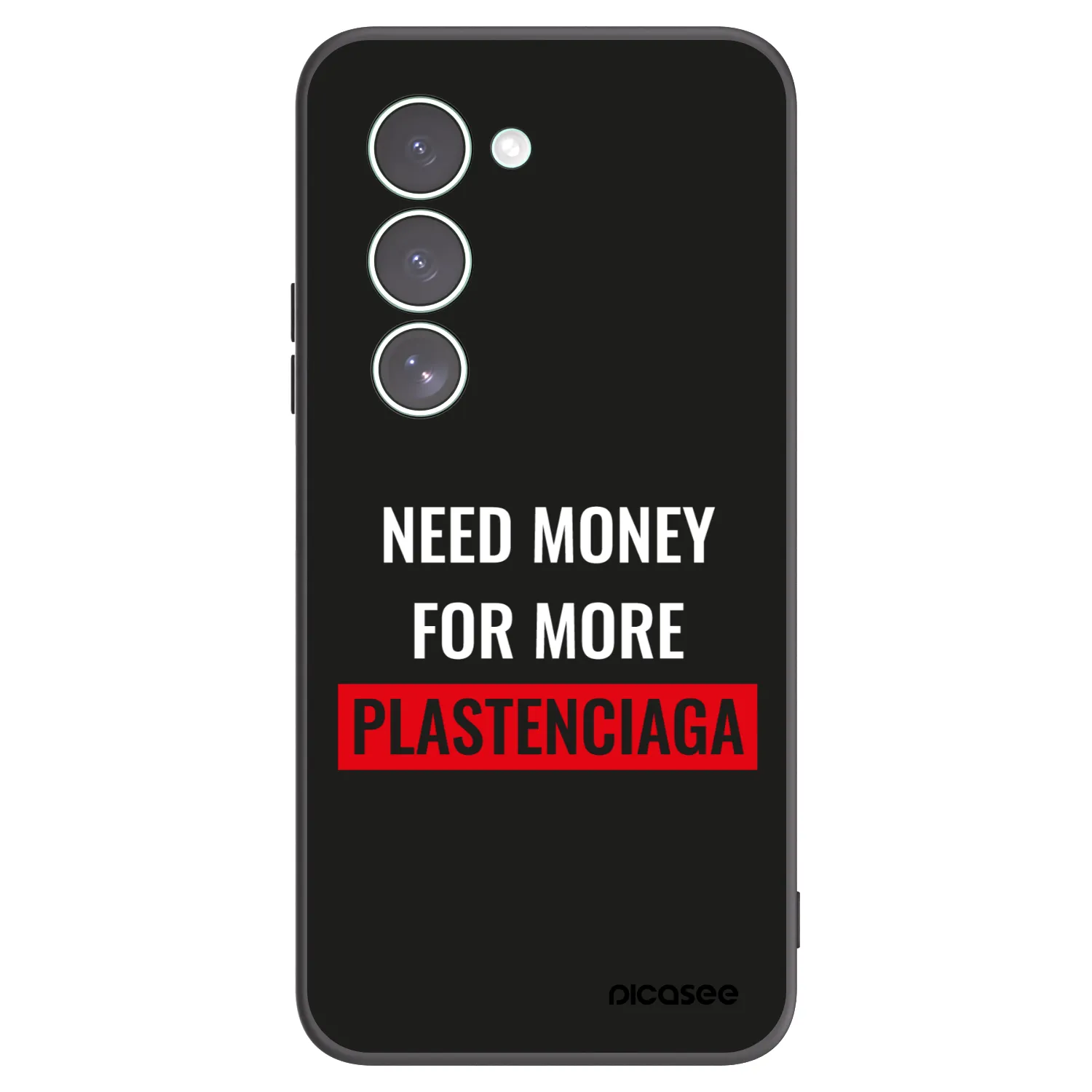 Picasee silikónový čierny obal pre Xiaomi Redmi 15 5G - More PLASTENCIAGA
