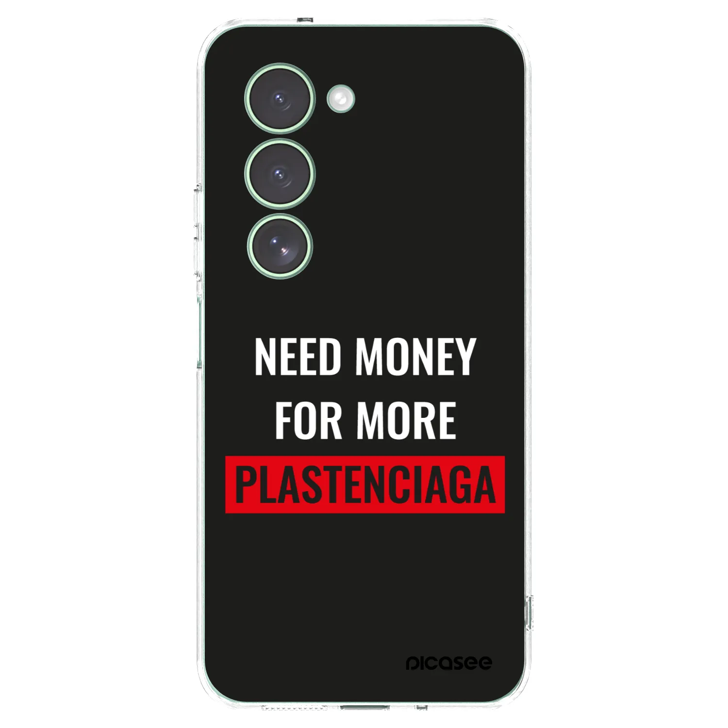 Picasee silikónový prehľadný obal pre Xiaomi Redmi 15 5G - More PLASTENCIAGA