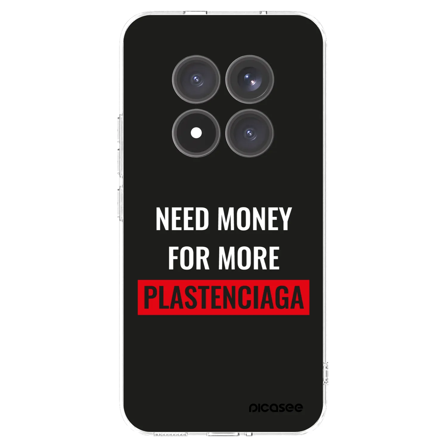 Silikónový prehľadný obal pre Xiaomi Redmi Note 15 Pro+ - More PLASTENCIAGA