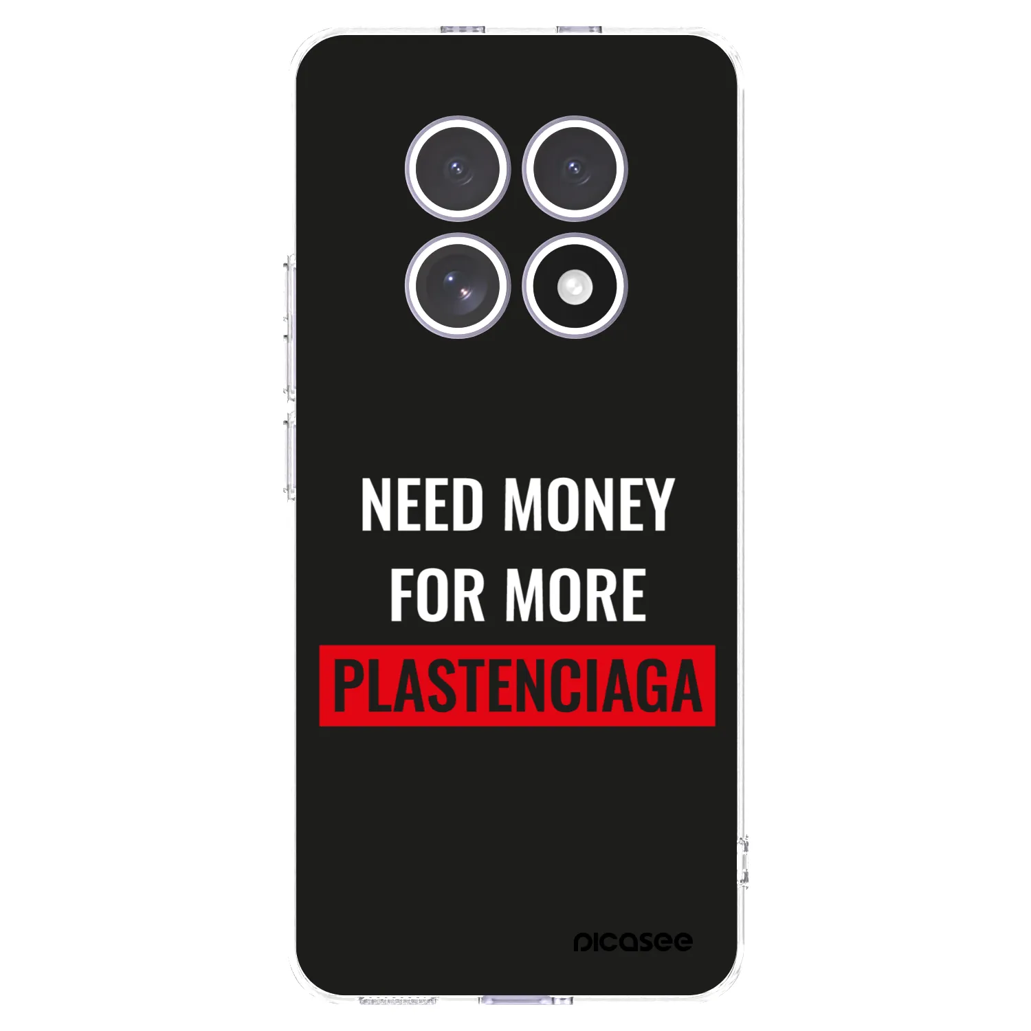 Picasee silikónový prehľadný obal pre Xiaomi Redmi Note 15 - More PLASTENCIAGA