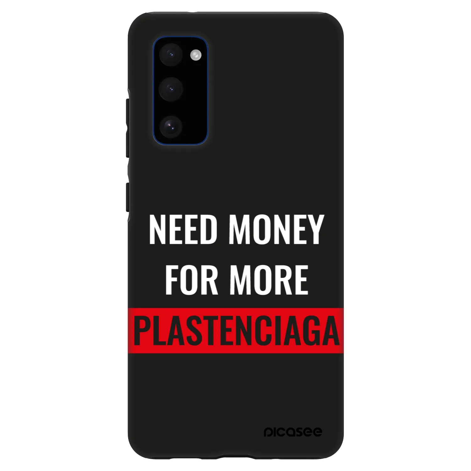 Picasee Fashion Case pre Samsung Galaxy S20 FE - More PLASTENCIAGA