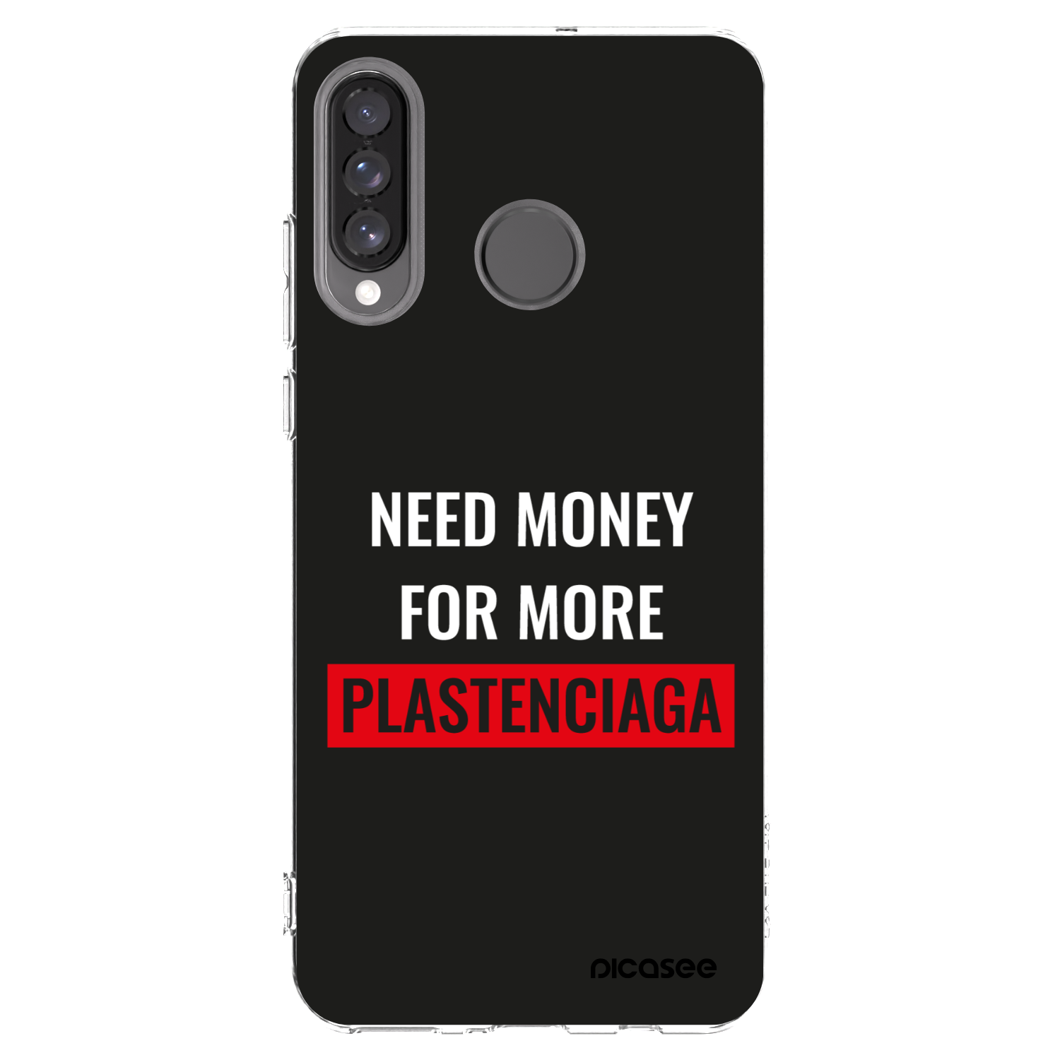 Picasee silikónový prehľadný obal pre Huawei P30 Lite - More PLASTENCIAGA