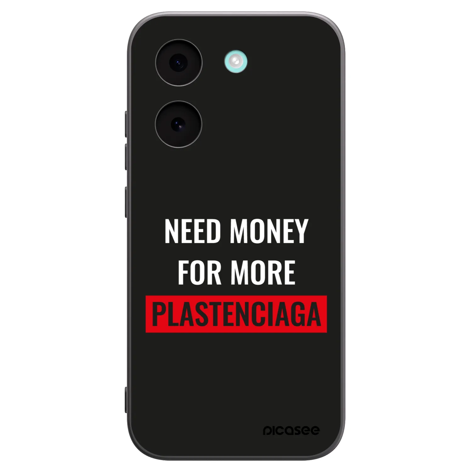 Picasee silikónový čierny obal pre Xiaomi Poco X8 Pro - More PLASTENCIAGA