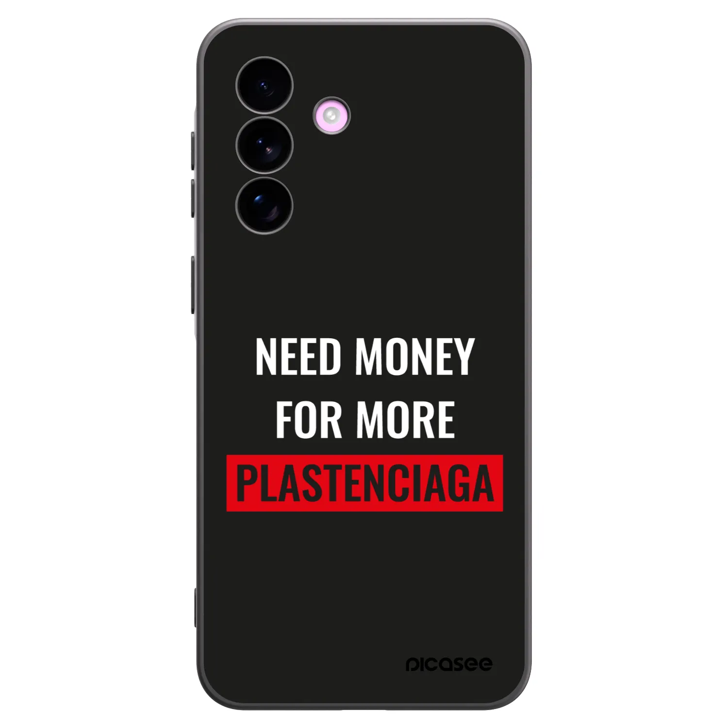 Picasee silikónový čierny obal pre Samsung Galaxy A57 5G - More PLASTENCIAGA