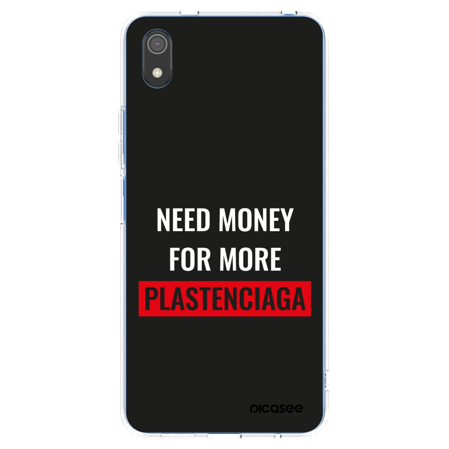 Picasee silikónový prehľadný obal pre Xiaomi Redmi 7A - More PLASTENCIAGA
