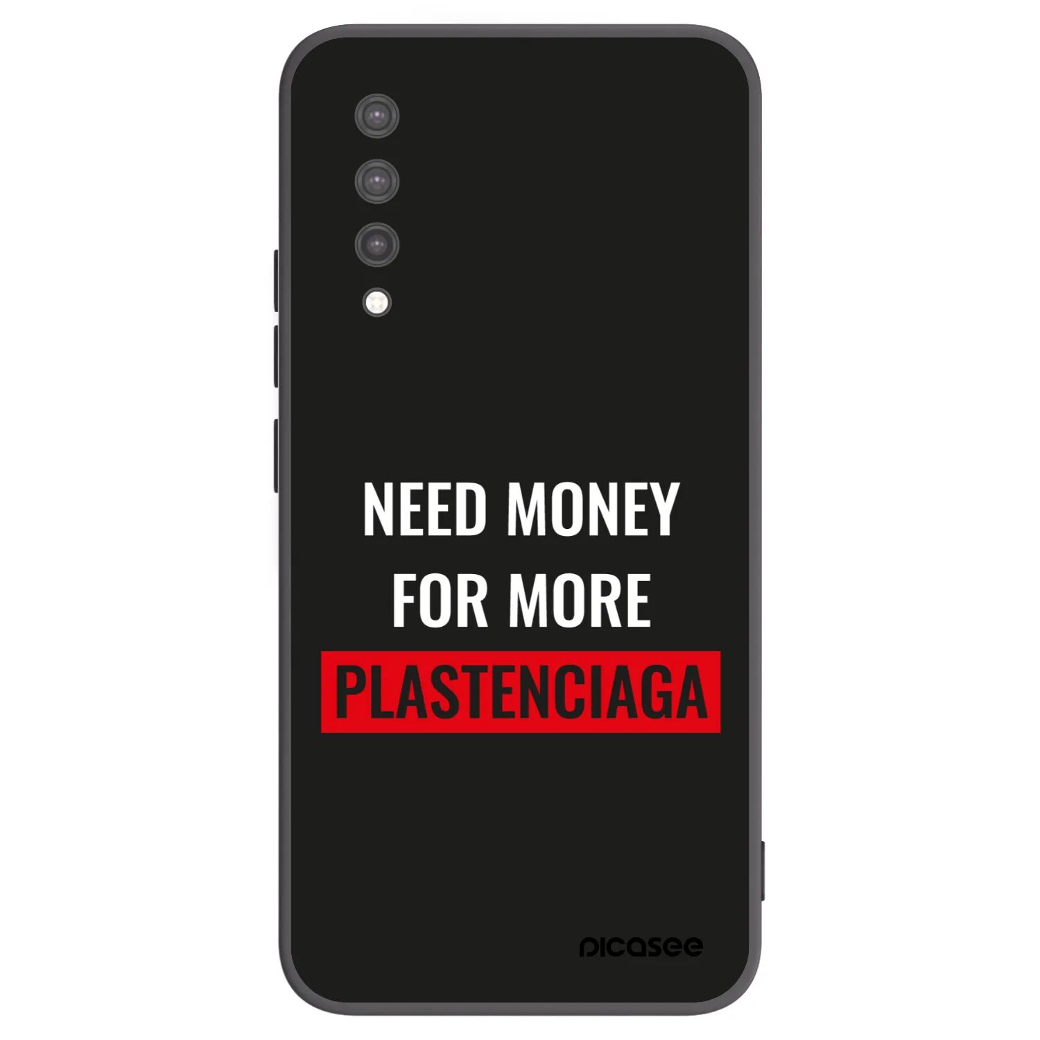 Silikónový čierny obal pre Xiaomi Mi 9 Lite - More PLASTENCIAGA