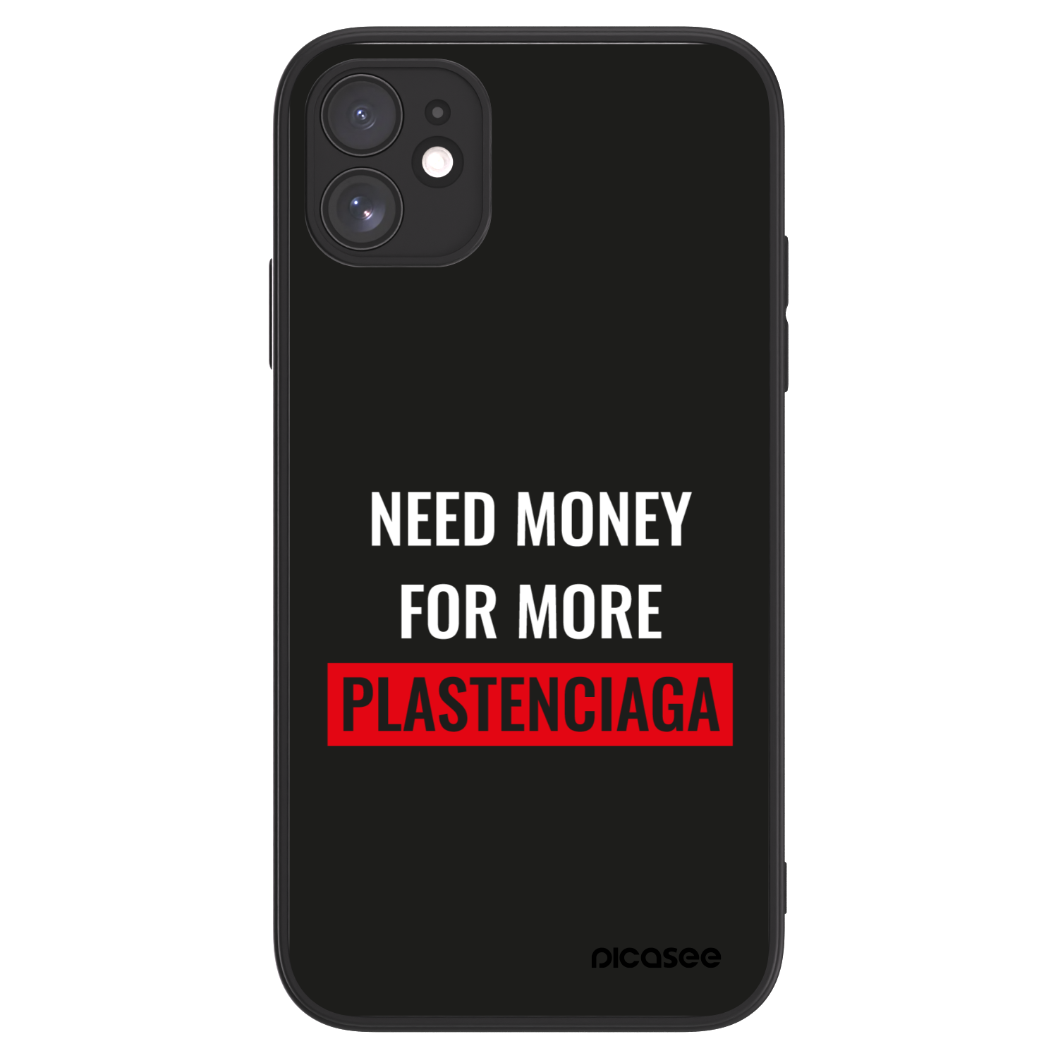 Picasee ULTIMATE CASE pro Apple iPhone 11 - More PLASTENCIAGA