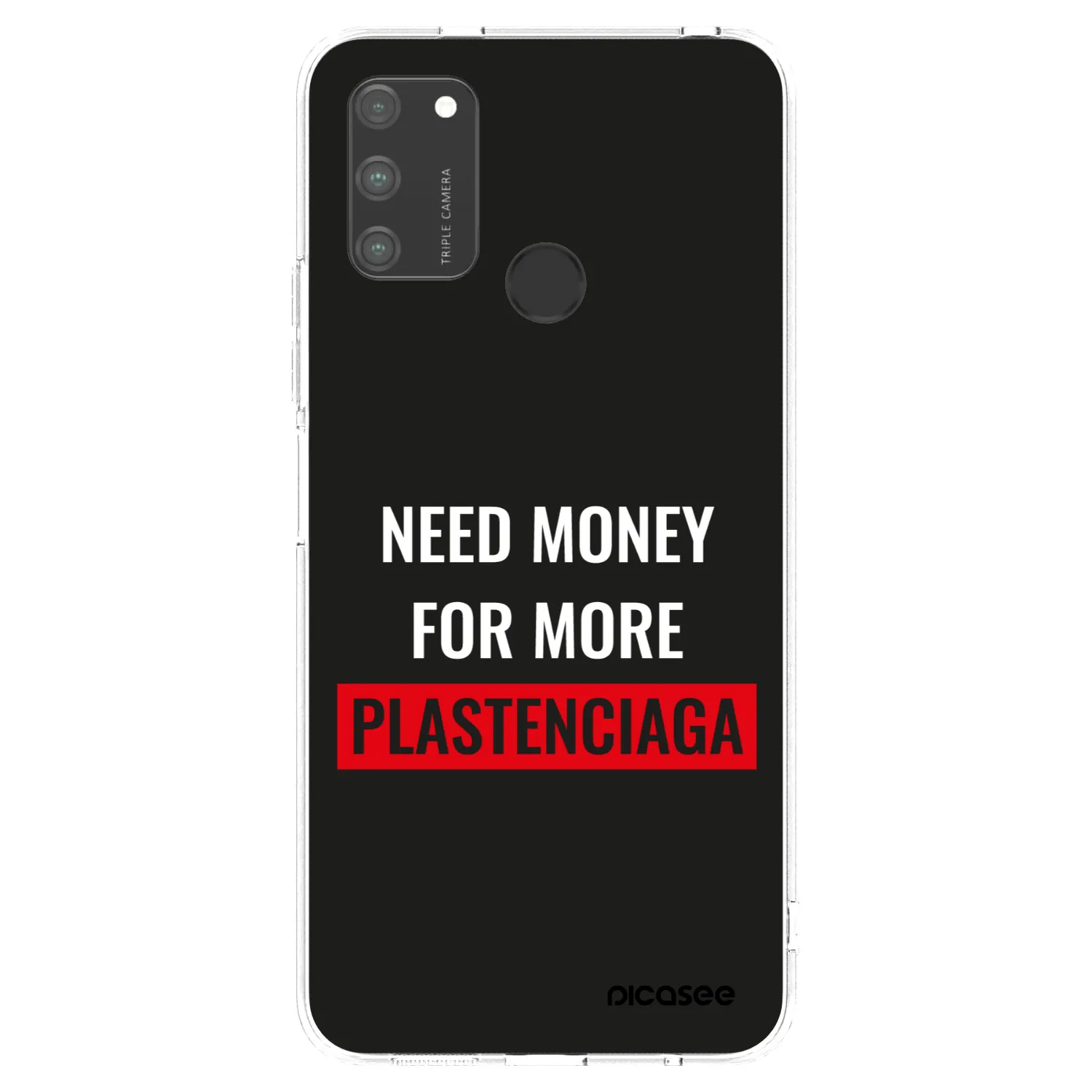 Picasee silikónový prehľadný obal pre Honor 9A - More PLASTENCIAGA