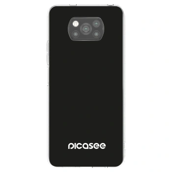 Picasee silikónový čierny obal pre Xiaomi Poco X3 - Picasee