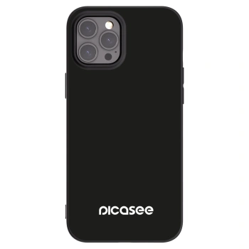Picasee silikónový čierny obal pre Apple iPhone 12 Pro Max - Picasee
