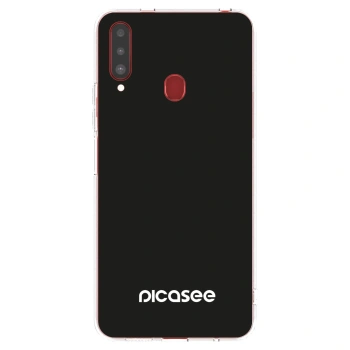 Picasee silikónový prehľadný obal pre Samsung Galaxy A20s - Picasee