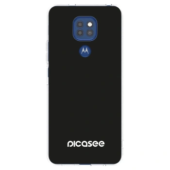 Picasee silikónový prehľadný obal pre Motorola Moto G9 Play - Picasee