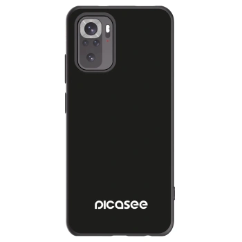 Picasee silikónový čierny obal pre Xiaomi Redmi Note 10 - Picasee