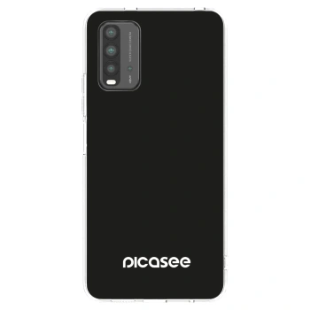 Picasee silikónový čierny obal pre Xiaomi Redmi 9T - Picasee