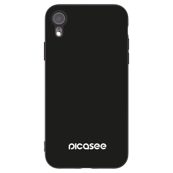 Picasee silikónový čierny obal pre Apple iPhone XR - Picasee
