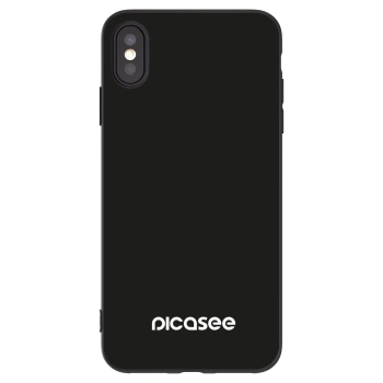 Picasee silikónový čierny obal pre Apple iPhone XS Max - Picasee