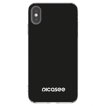 Picasee silikónový prehľadný obal pre Apple iPhone XS Max - Picasee