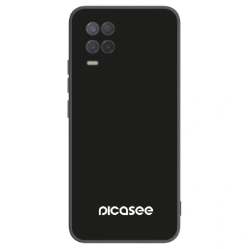 Picasee silikónový čierny obal pre Realme 8 5G - Picasee