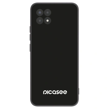 Picasee silikónový čierny obal pre Realme 8i - Picasee