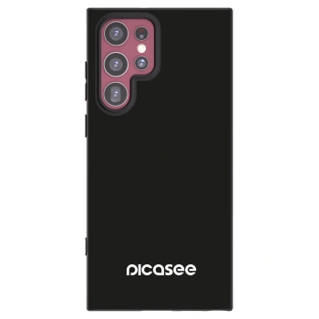 Picasee silikónový čierny obal pre Samsung Galaxy S22 Ultra 5G - Picasee