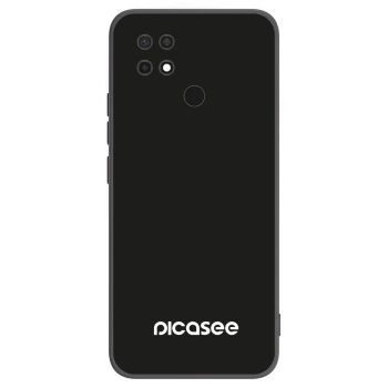 Picasee silikónový čierny obal pre Xiaomi Redmi 10C - Picasee
