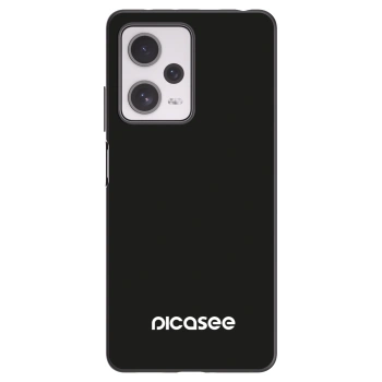 Picasee silikónový čierny obal pre Xiaomi Redmi Note 12 Pro+ 5G - Picasee