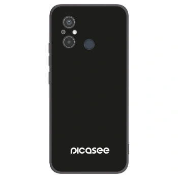 Picasee silikónový čierny obal pre Xiaomi Redmi 12C - Picasee