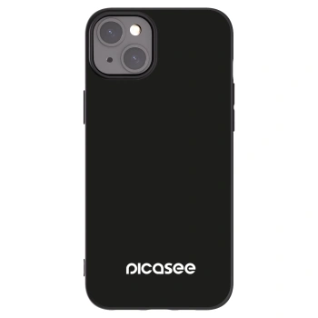 Picasee silikónový čierny obal pre Apple iPhone 15 Plus - Picasee