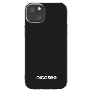 Picasee silikónový prehľadný obal pre Apple iPhone 15 Plus - Picasee