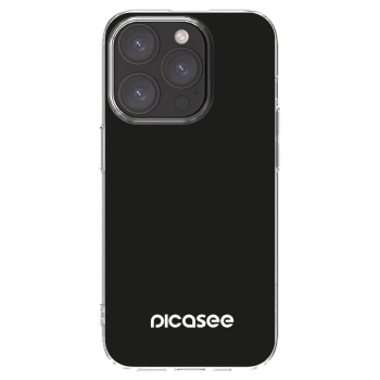 Picasee silikónový prehľadný obal pre Apple iPhone 15 Pro - Picasee