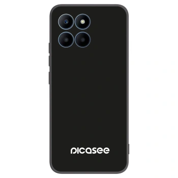 Picasee silikónový čierny obal pre Honor 70 Lite - Picasee